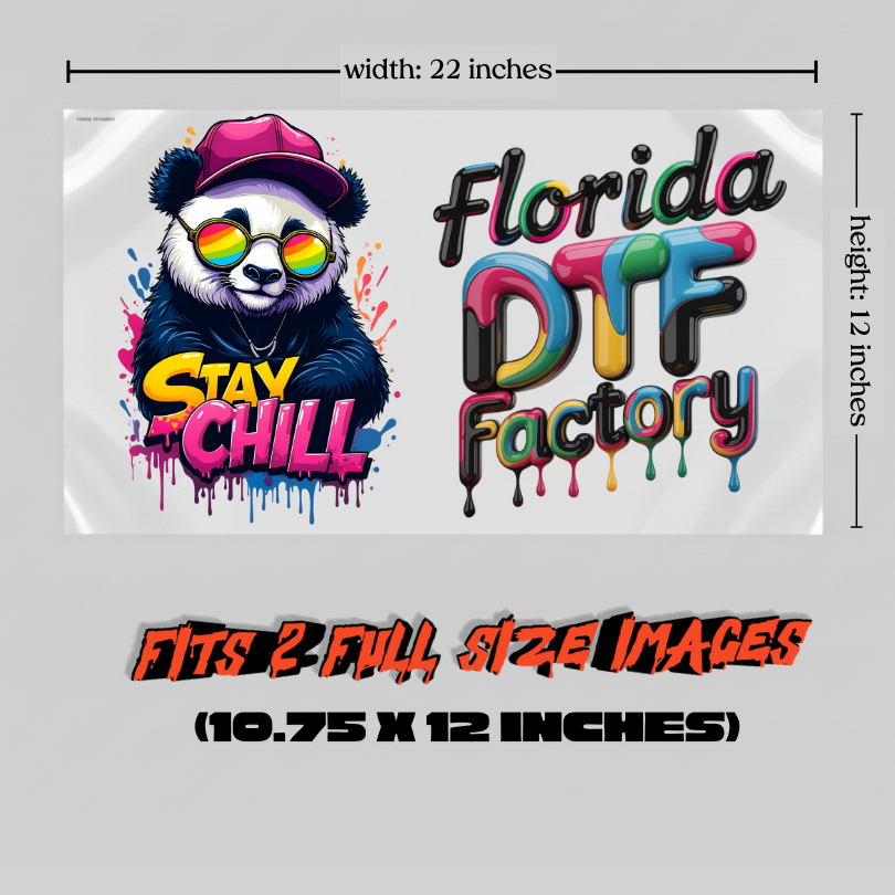 Upload Your Own DTF Gang Sheet - Print Ready File