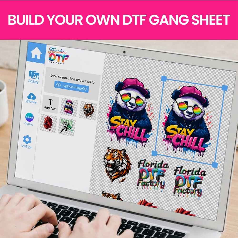 DTF Gang Sheet Builder | Create a Customized Gang sheet